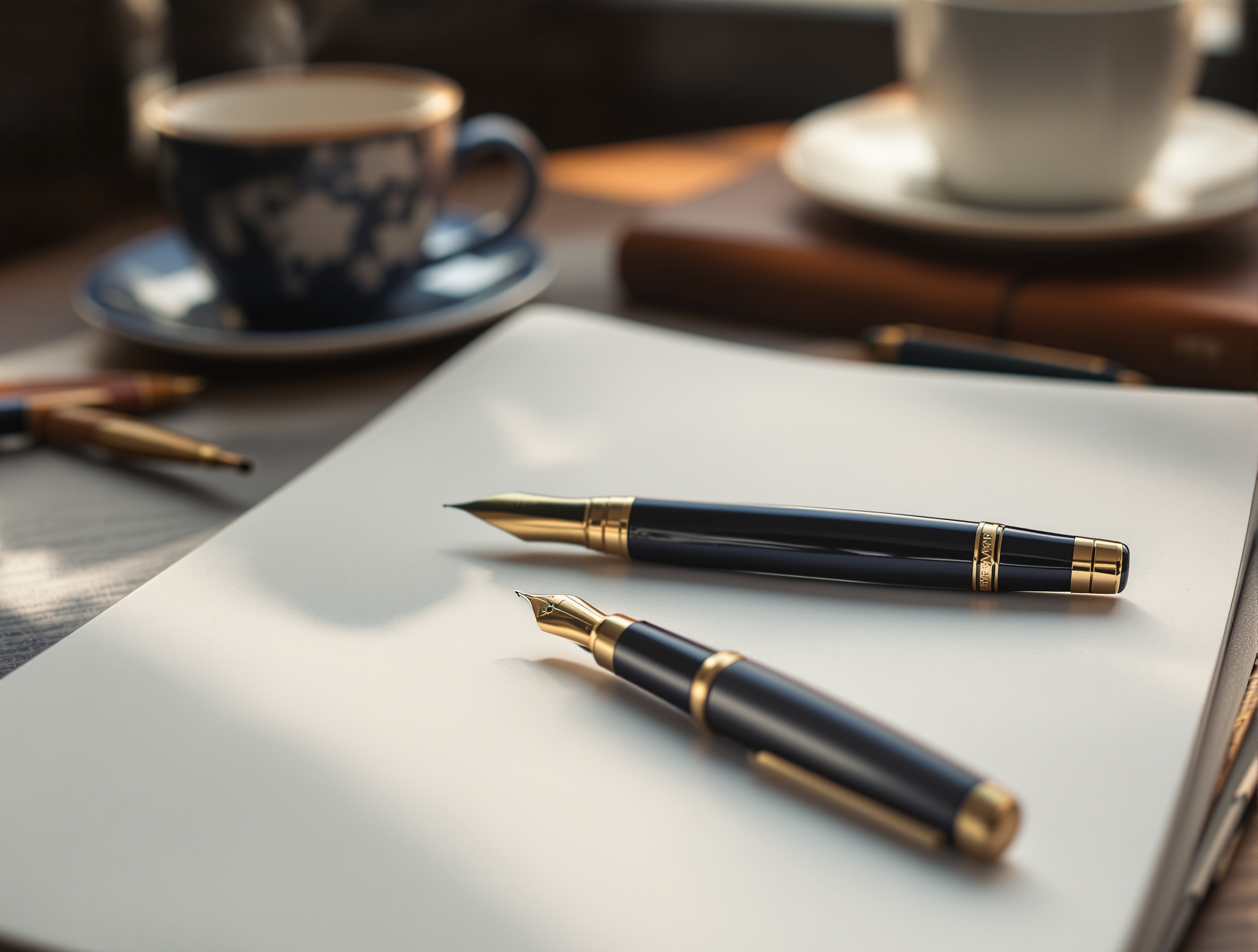 Professional workspace preparing cohabitation agreement