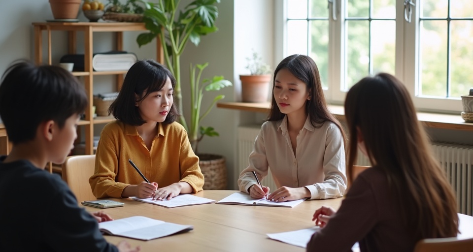 프랑스어 수업 현장