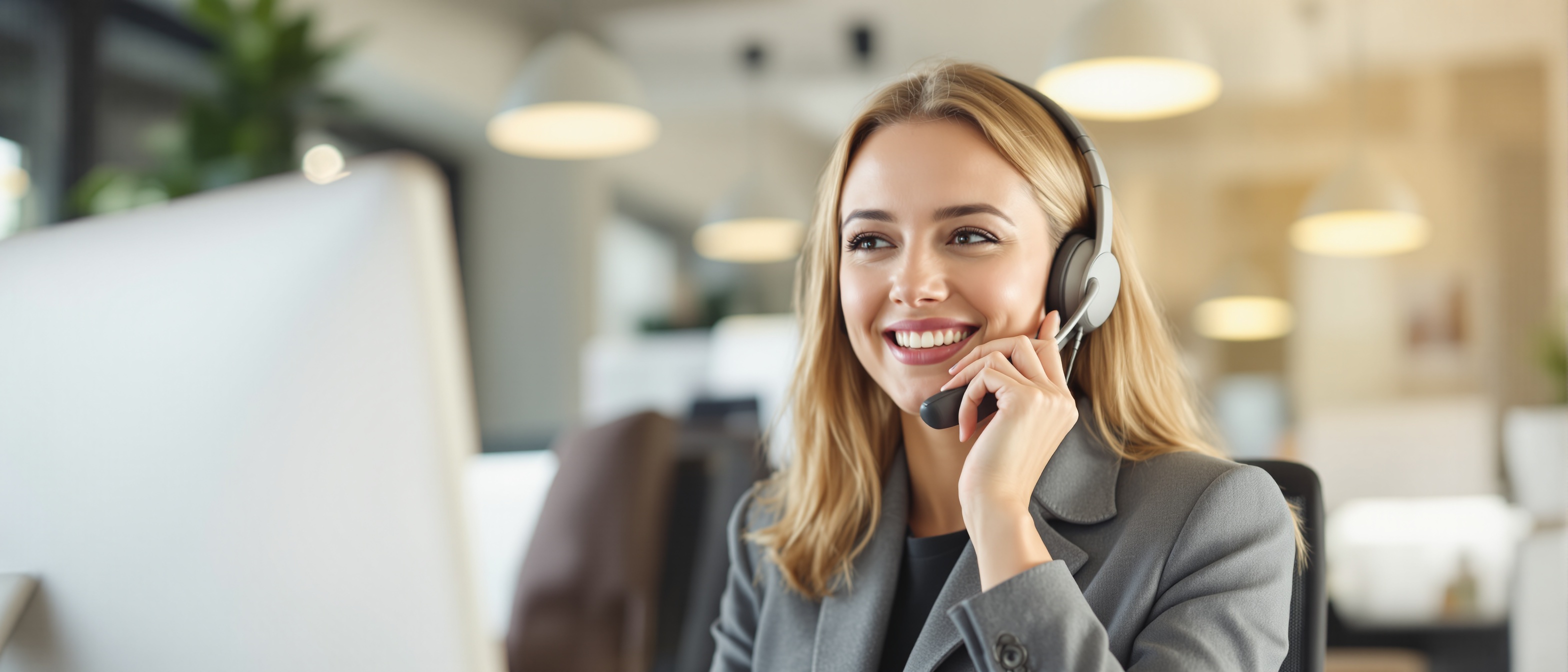 Atención al cliente respondiendo preguntas