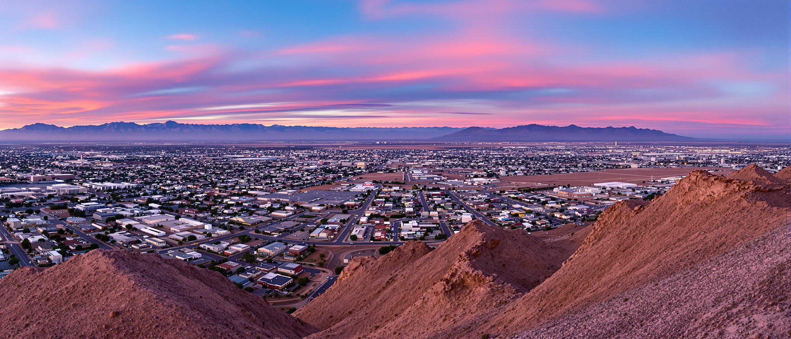 El Paso neighborhoods panorama