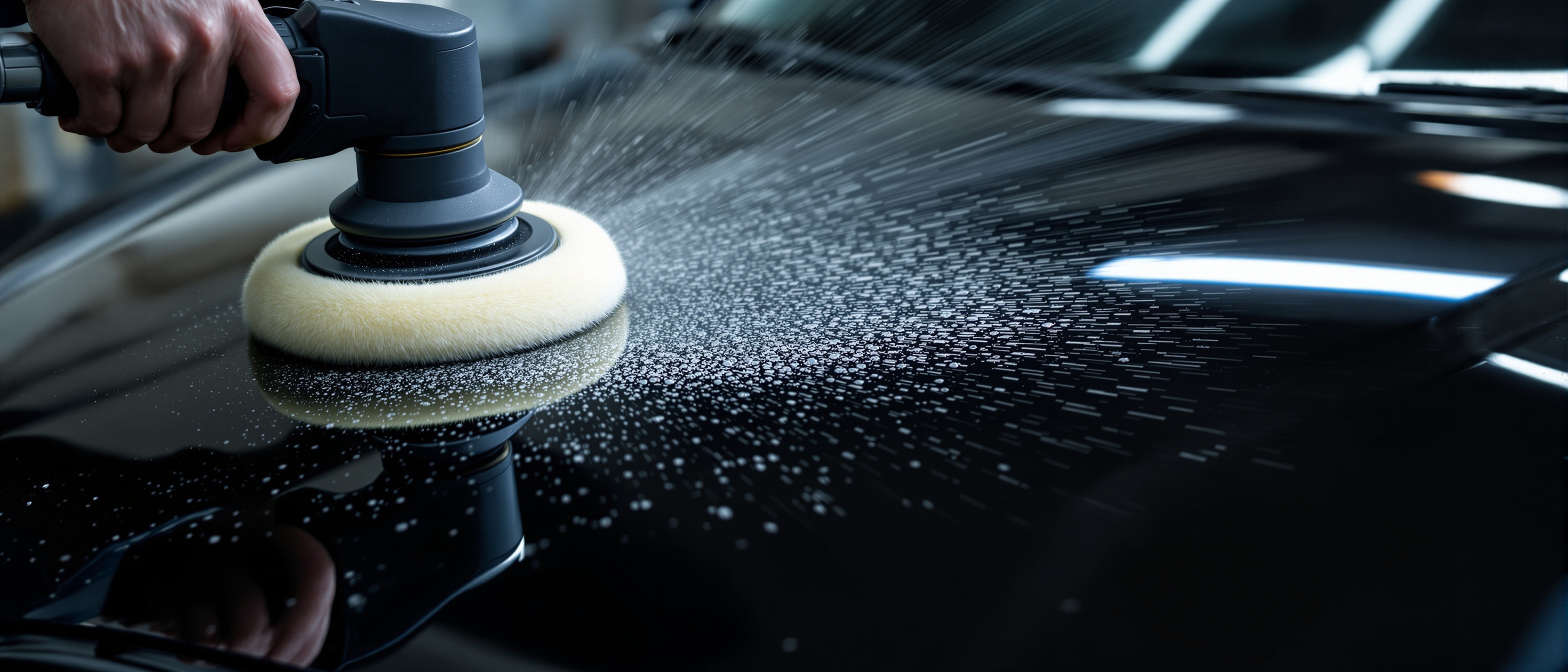 Professional paint correction services Dallas TX swirl mark removal