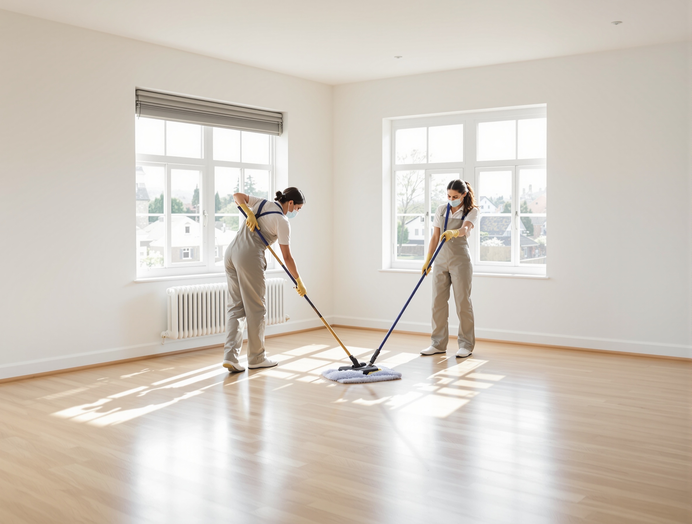 Move-out home cleaning project