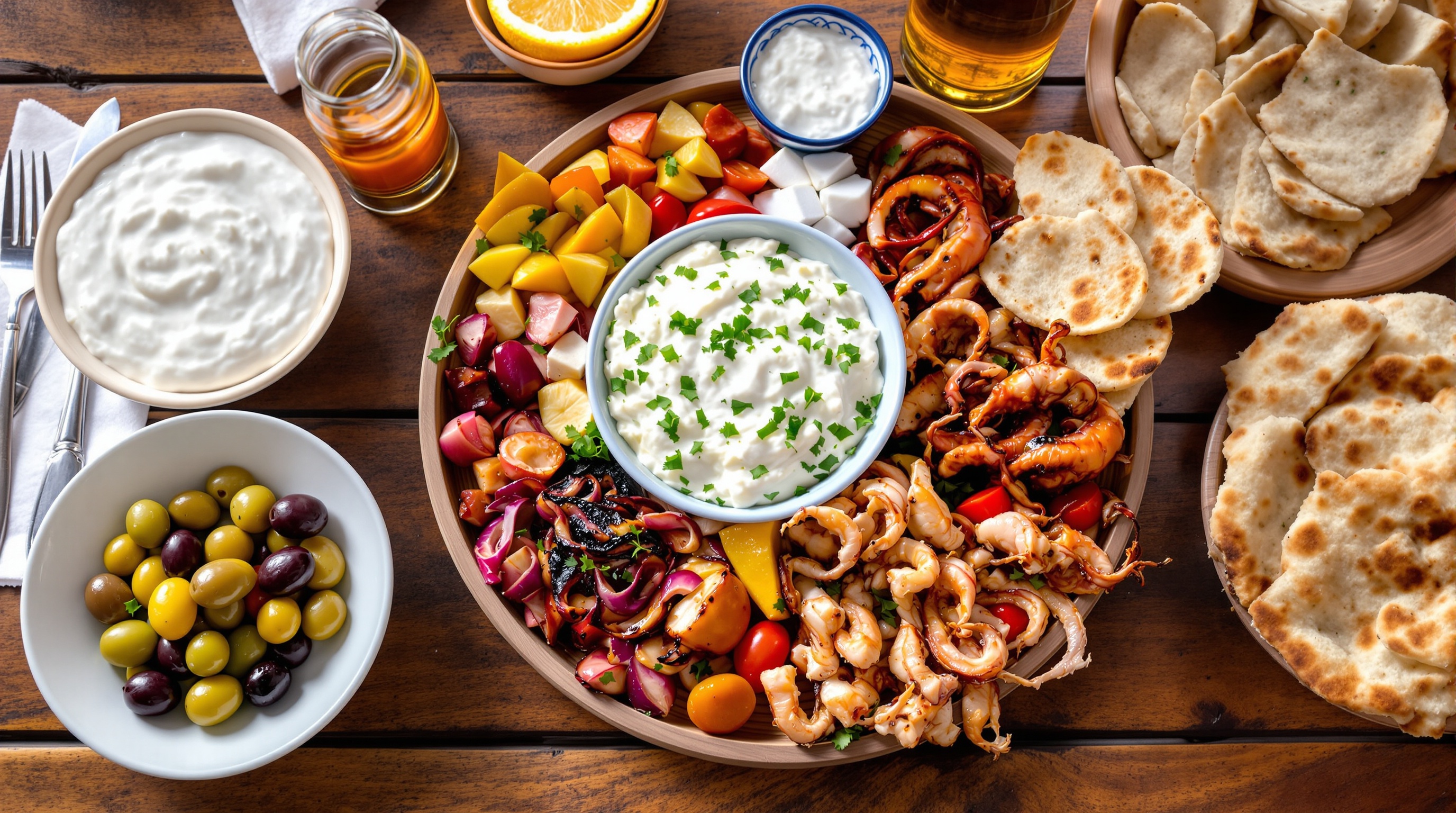 Greece Food & Cuisine Guide 2025: Traditional Dishes, Tavernas & Mediterranean Flavors
