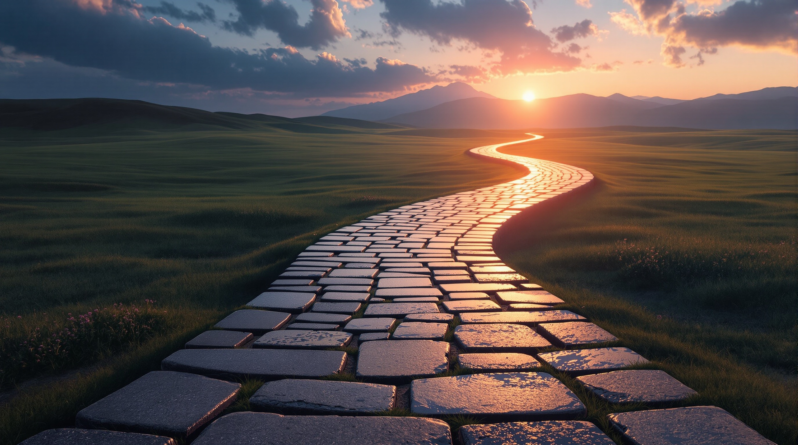 長い一年の始まりを示す最初の1ステップ