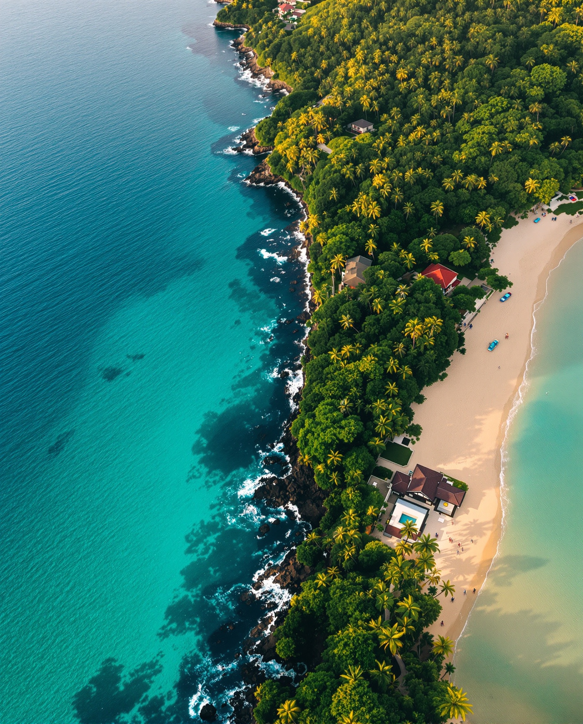 Vista aérea de Ilhabela