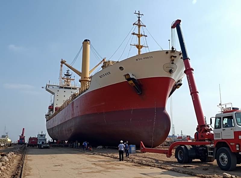 대형 화물선 해체 프로젝트
