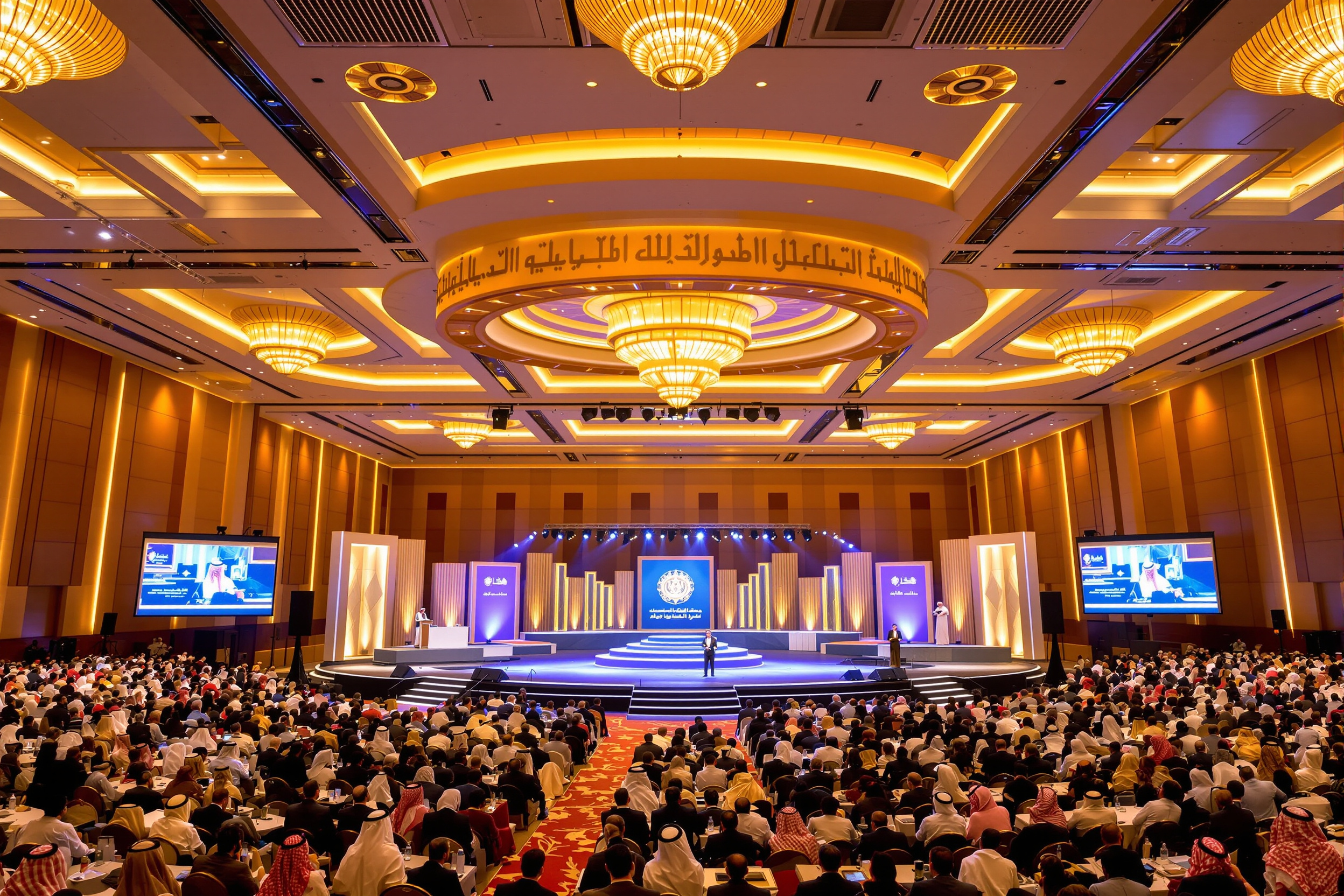تنظيم مؤتمر دولي بـ 2000+ مشارك