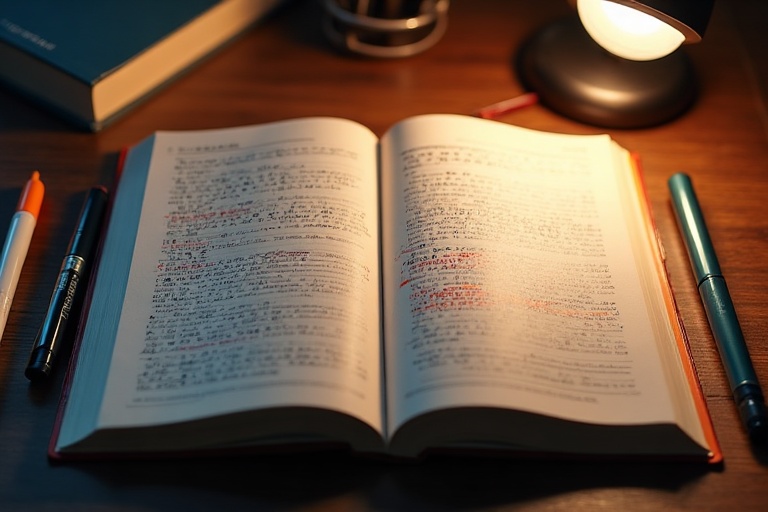 書き込まれた参考書