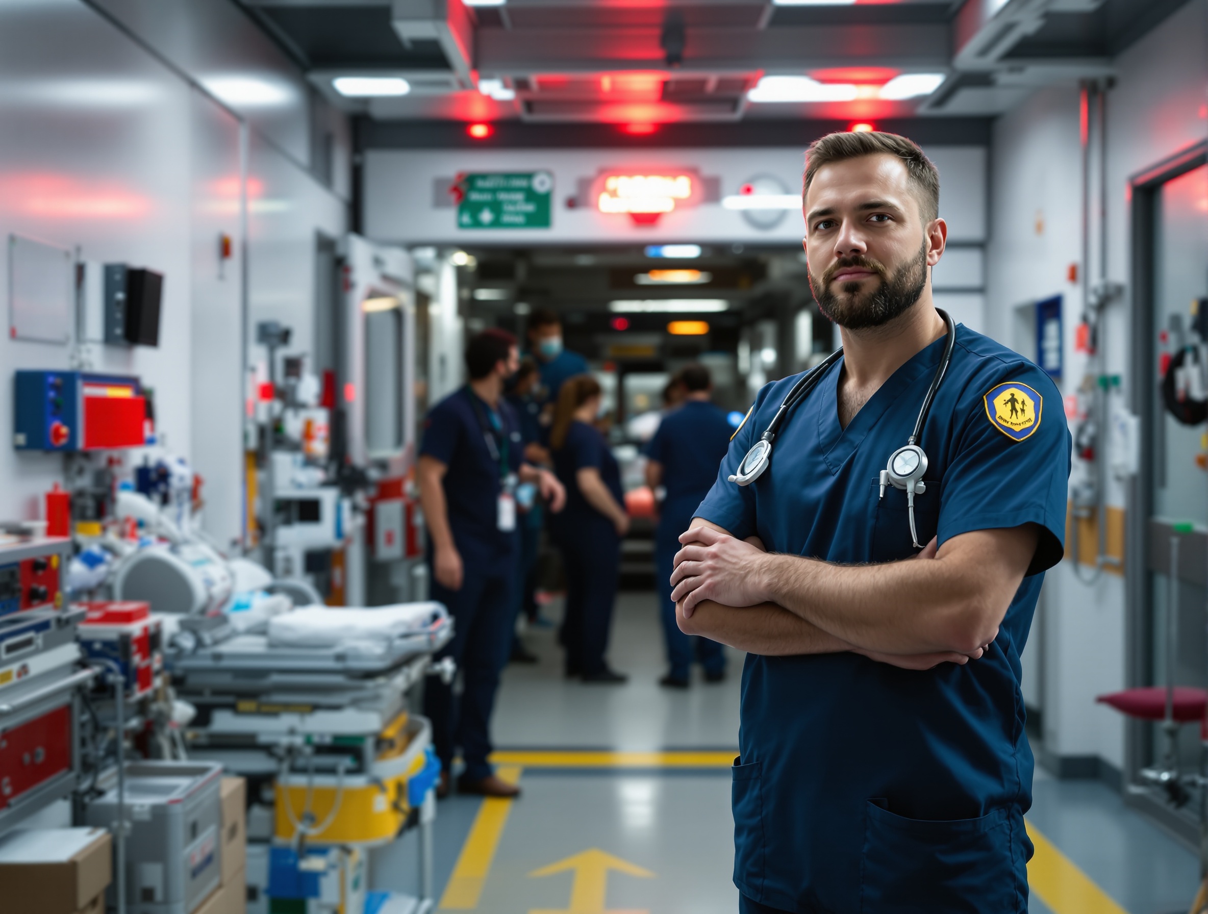 قسم الطوارئ والإسعاف (24/7)