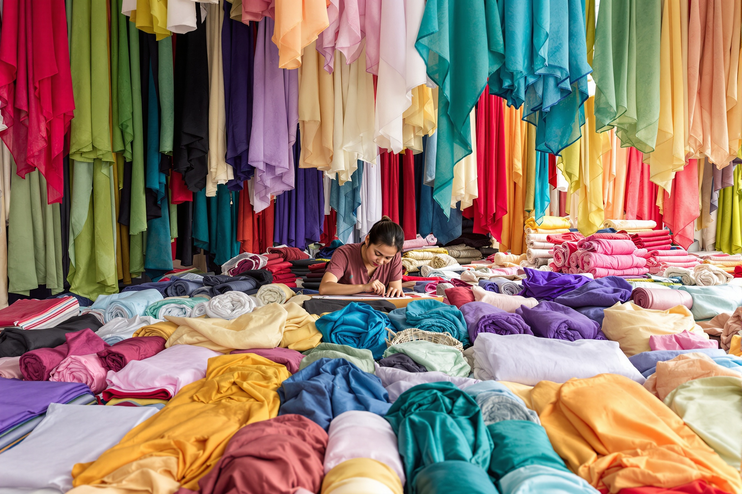 Chọn vải & nguyên liệu