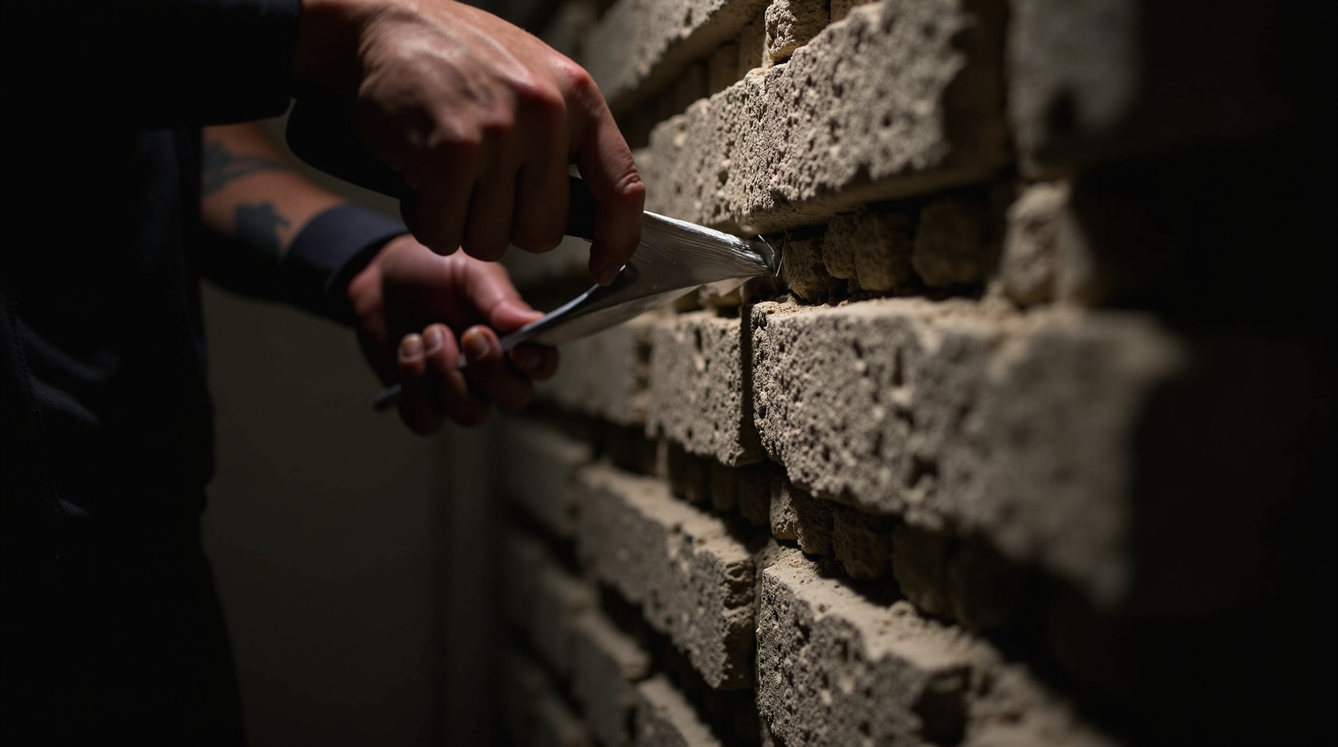 Stone masonry restoration work