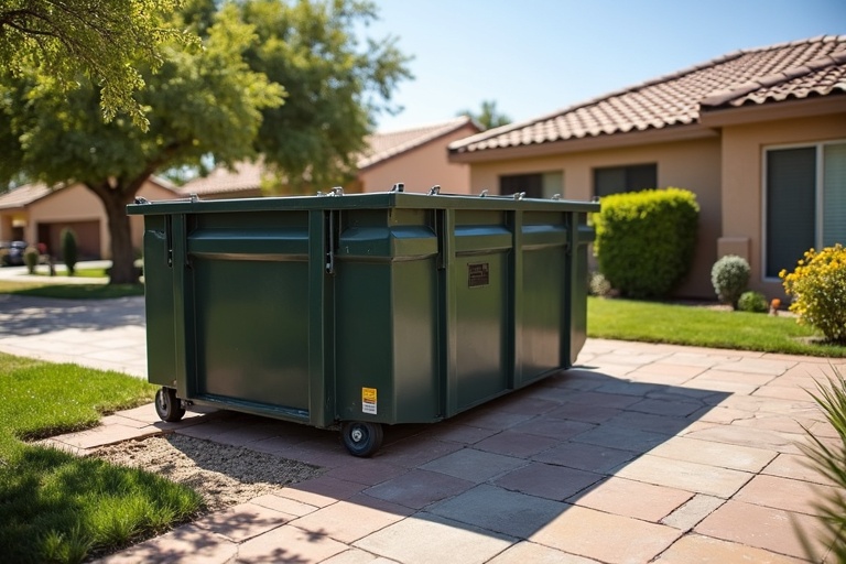 10 Yard roll off dumpster rental in El Paso TX