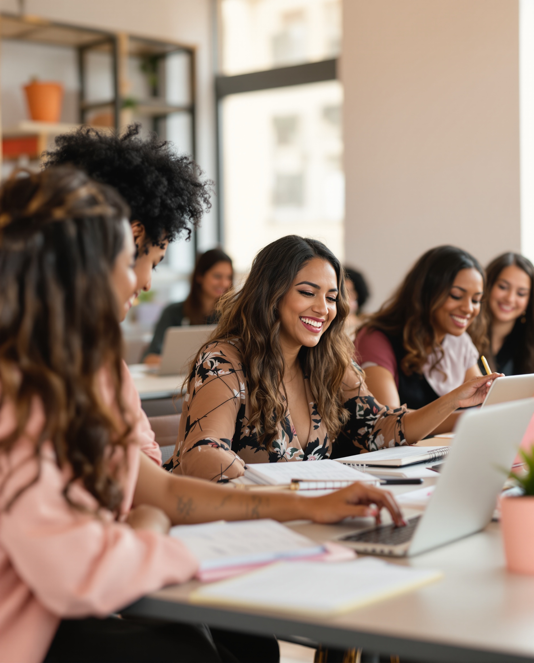 Latina Empire School — Empowering women survivors through digital skills and business training