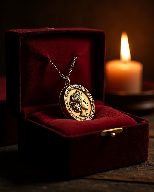 Medallion in presentation case