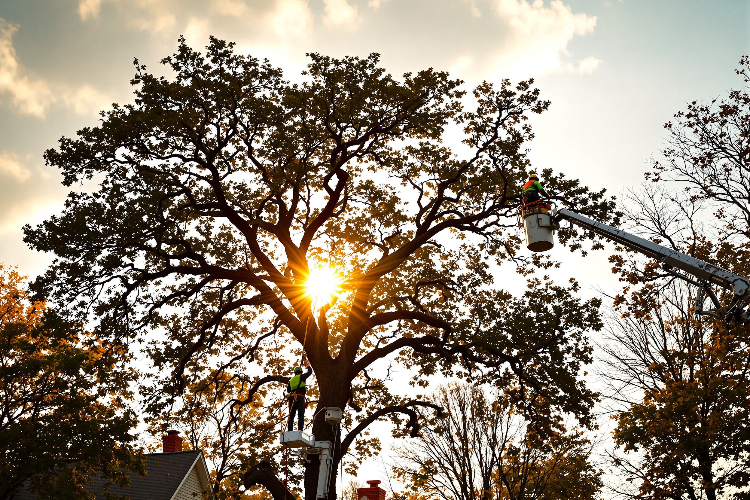 Safe professional tree removal service by Diversified Tree Services Northern Virginia