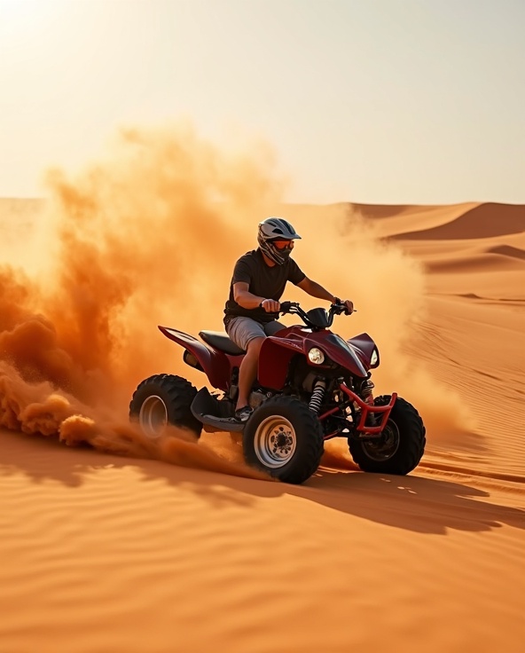 Quad dans le désert - photo 1
