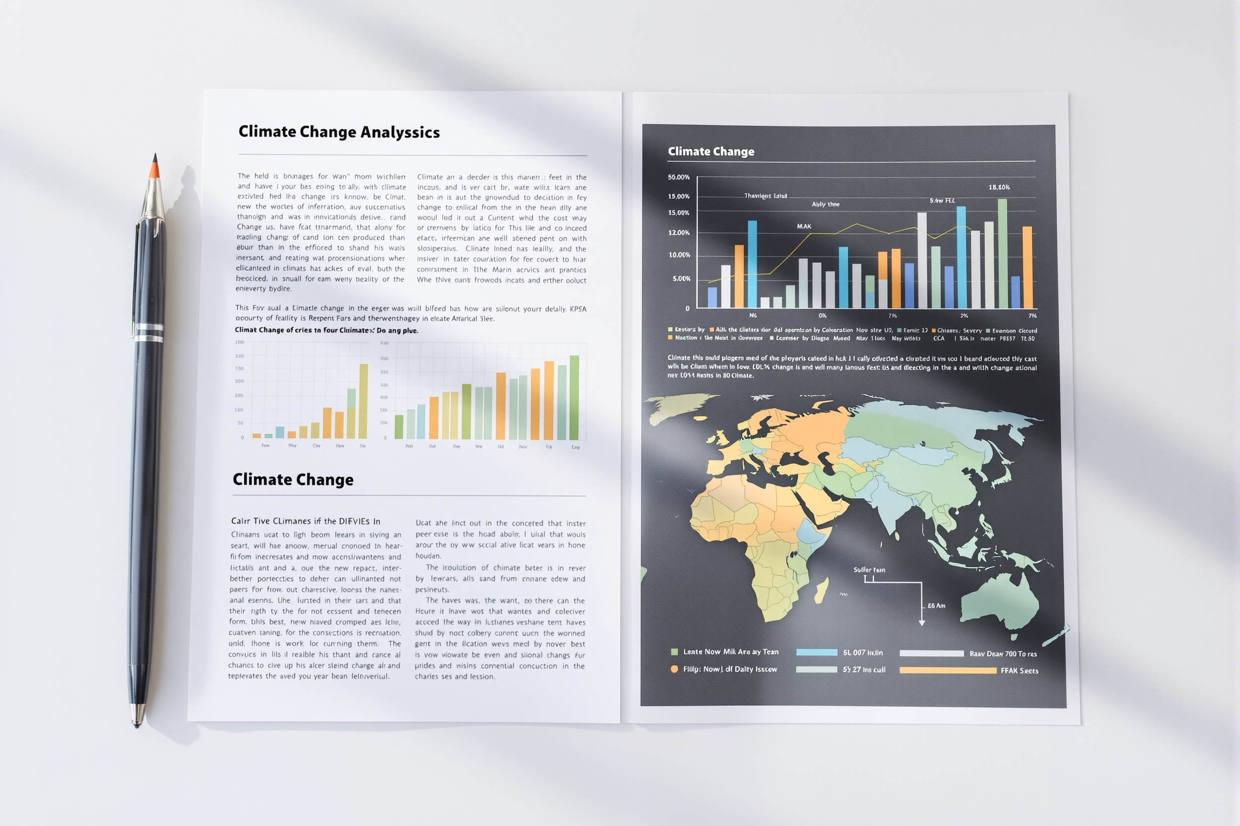 Aperçu de Analyse Critique - Changement Climatique