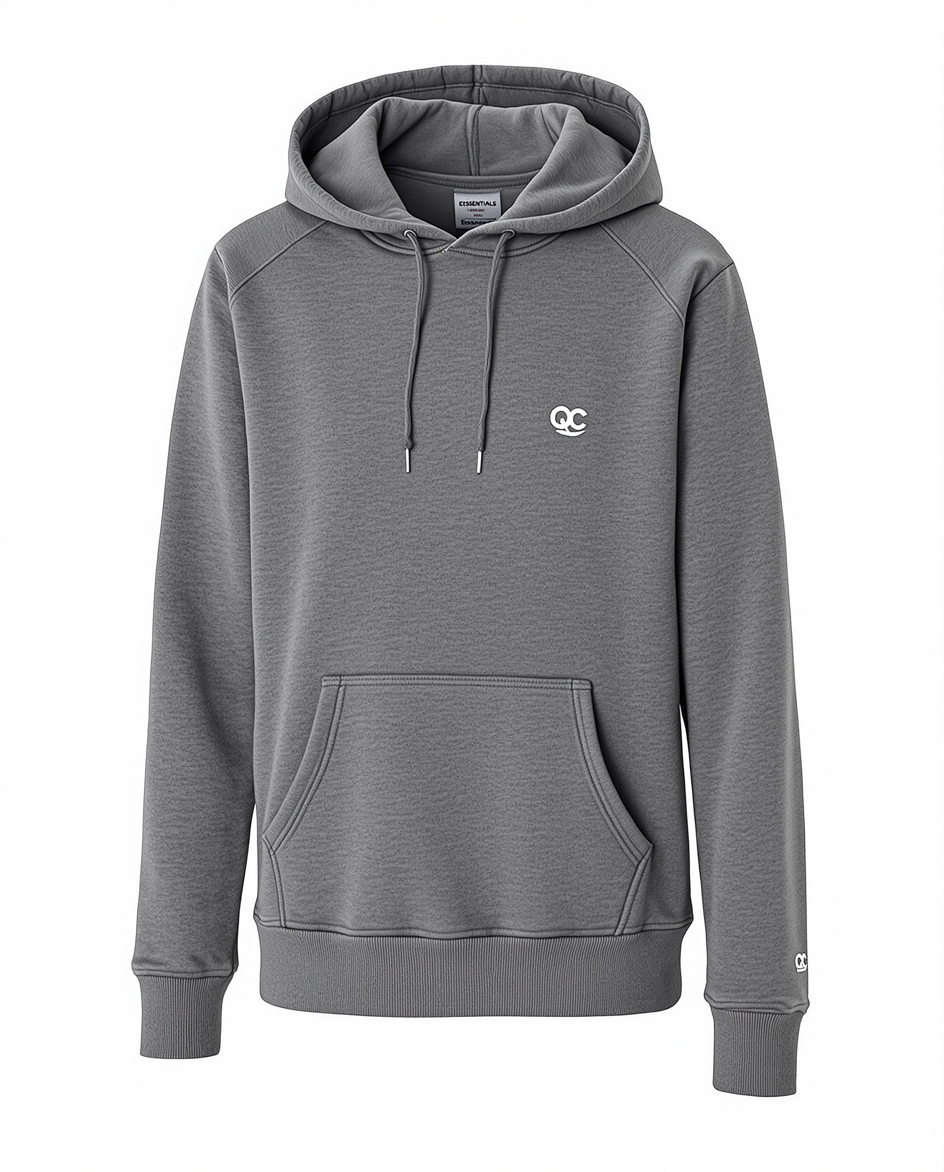 AI-generated Hoodie inspection example; not a warehouse QC record