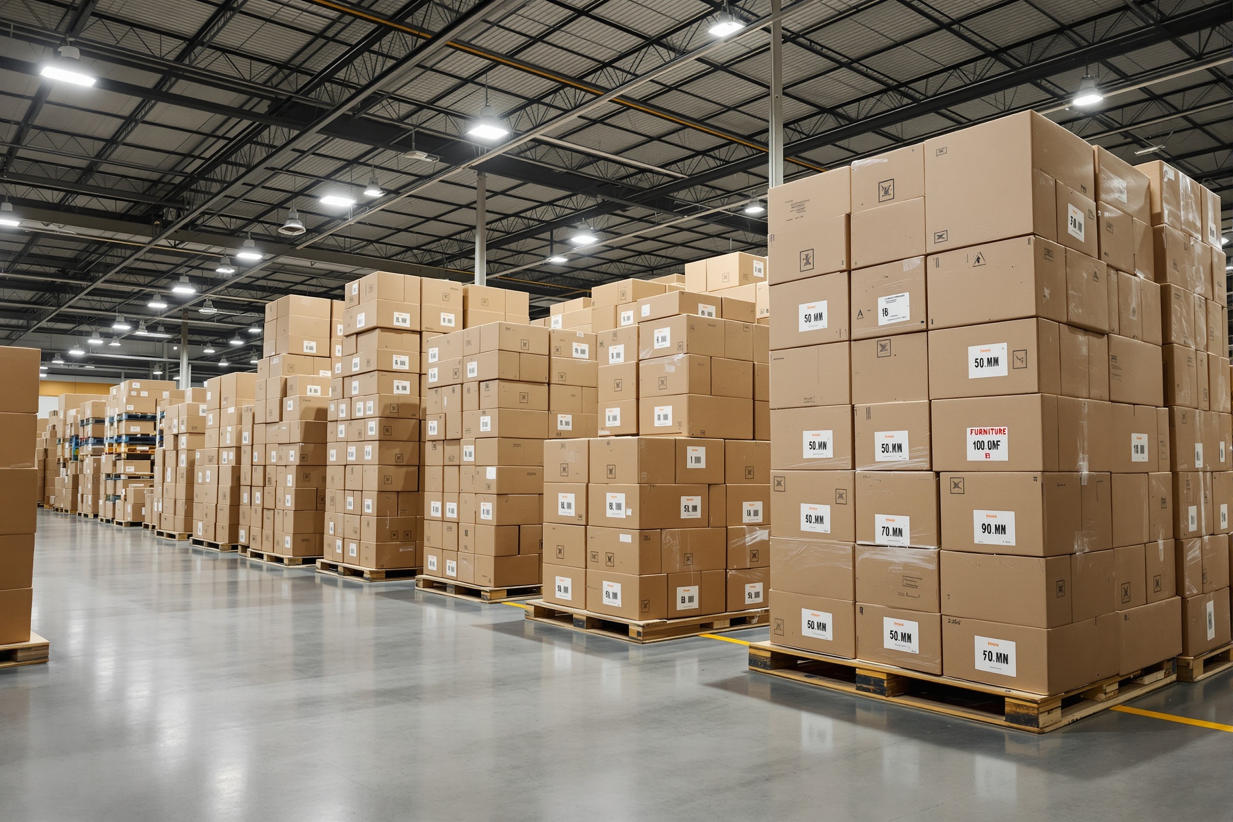 Export-ready warehouse