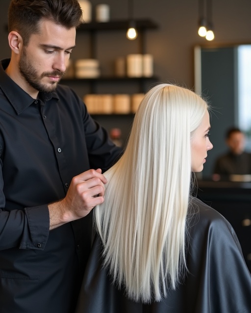 Platin Sarı Düzleştirme