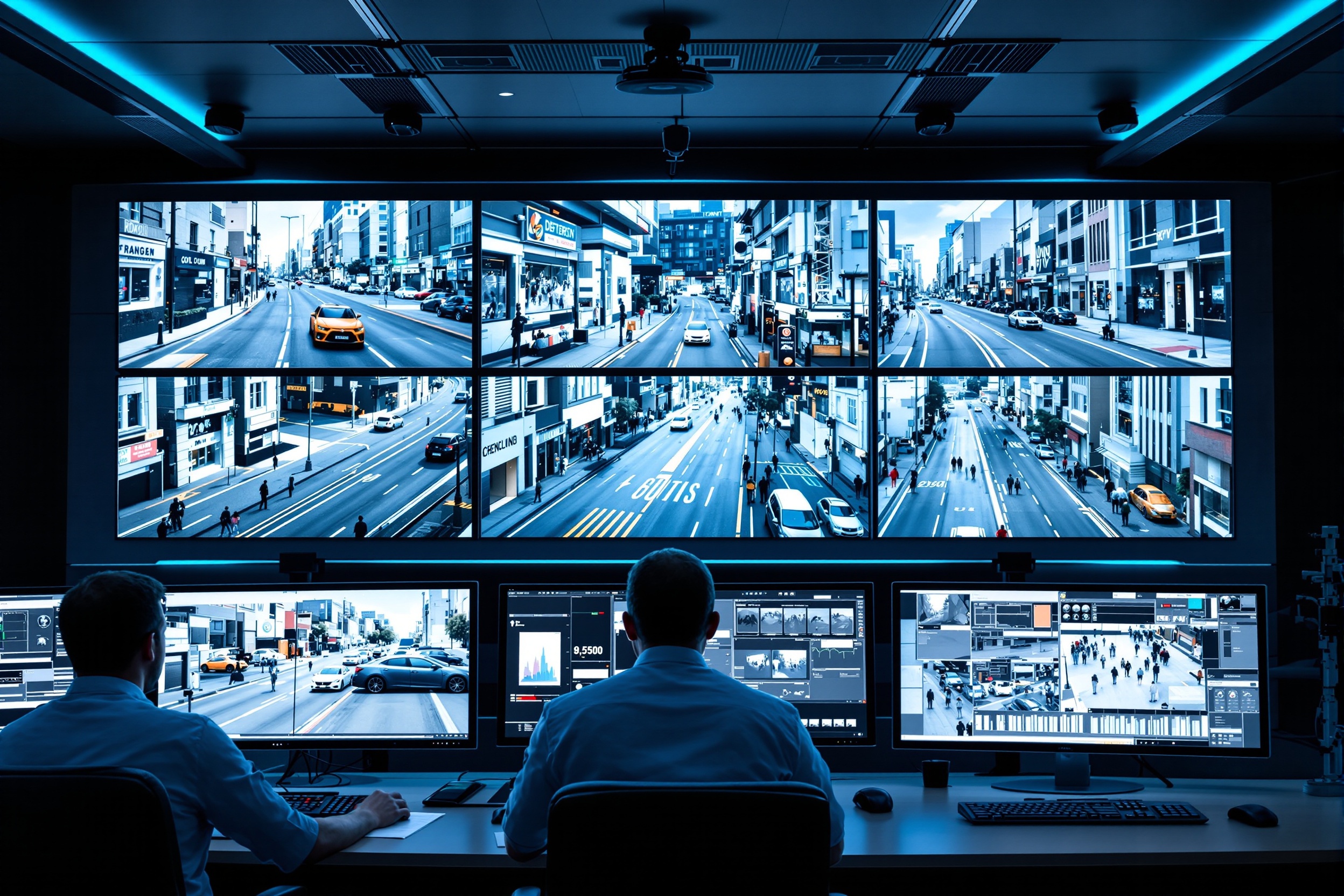 Security Systems Control Room