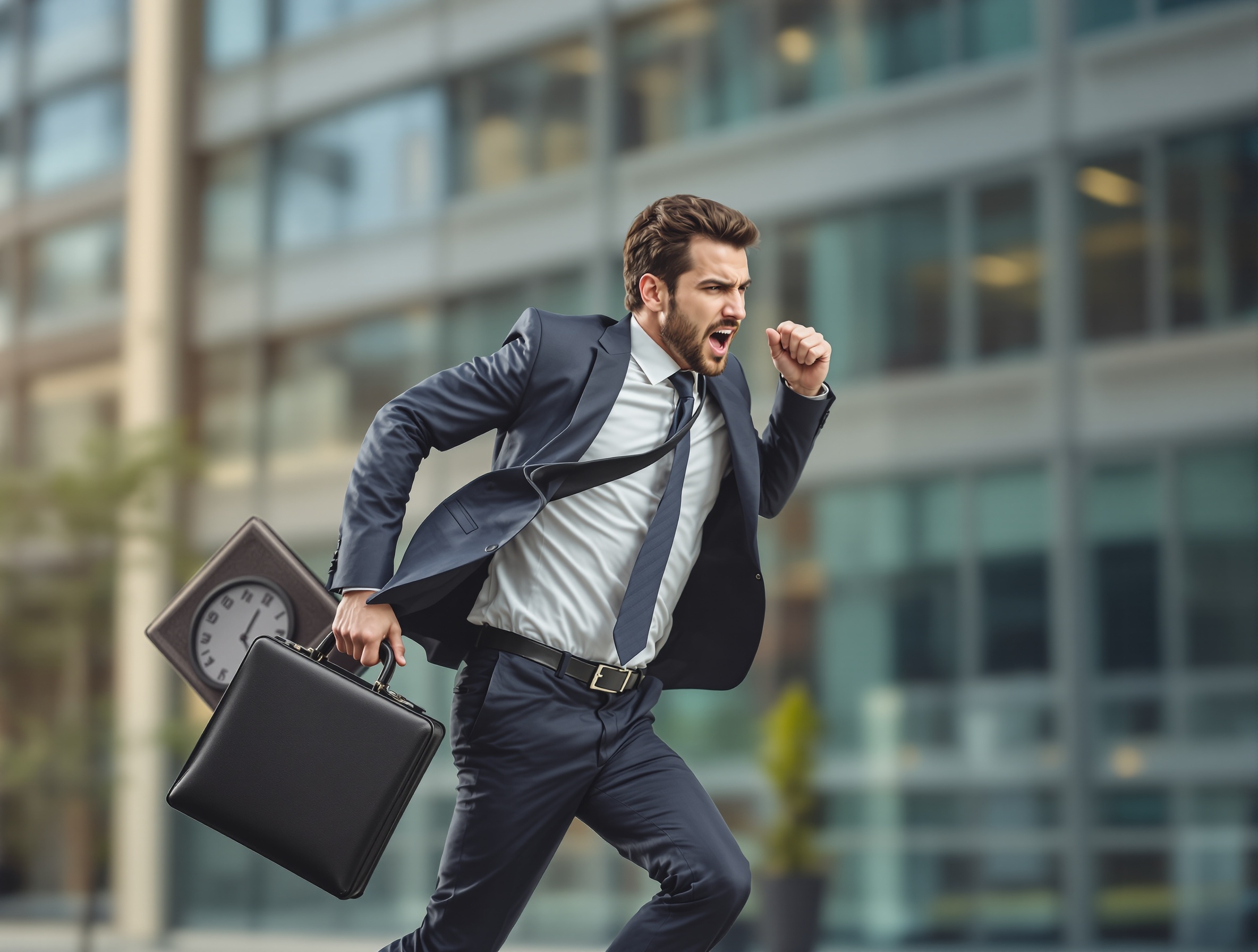 Fast apartment building sale concept