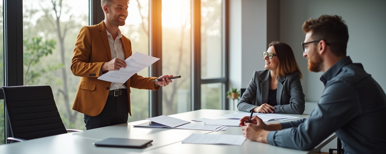 Sales and delivery handoff in a consulting firm