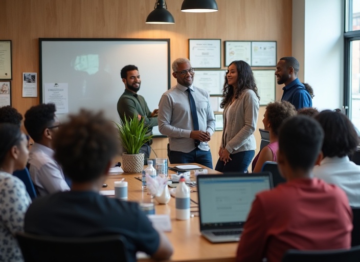 Lebutswela Managed Services skills development team