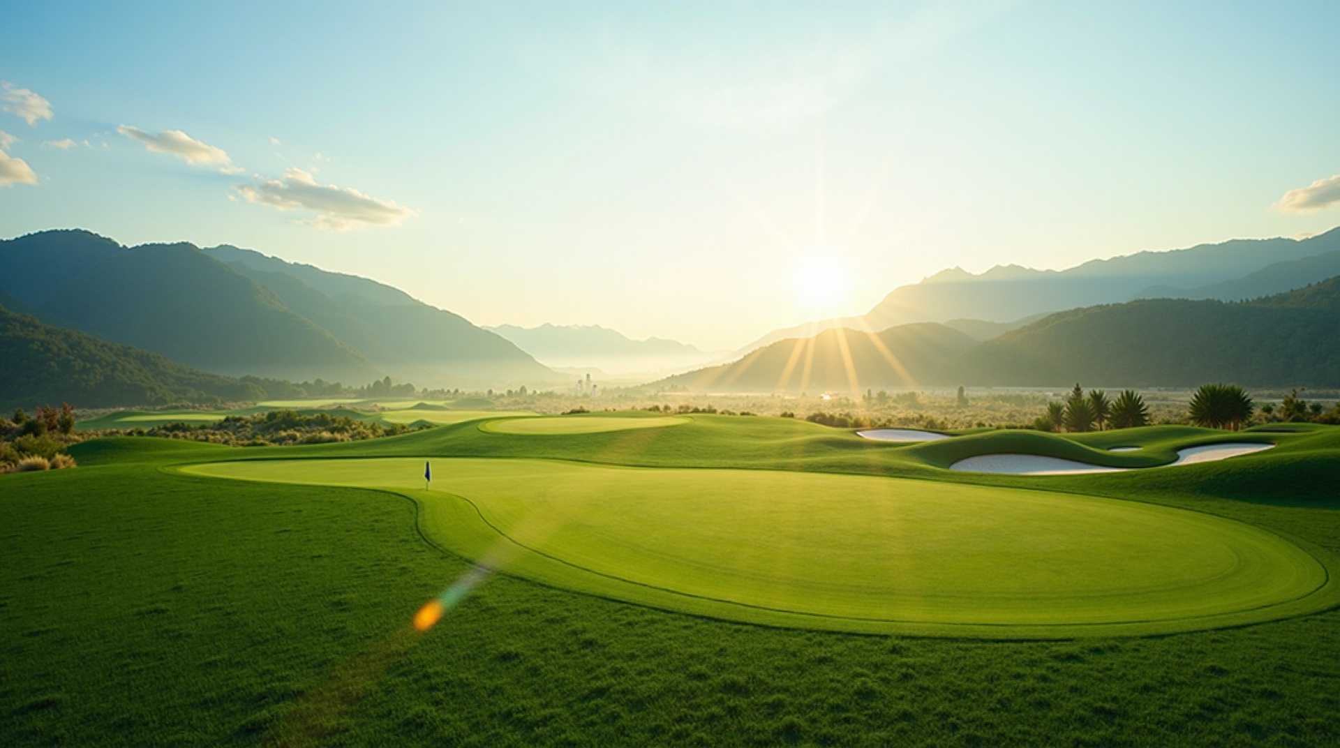 골프장 배경