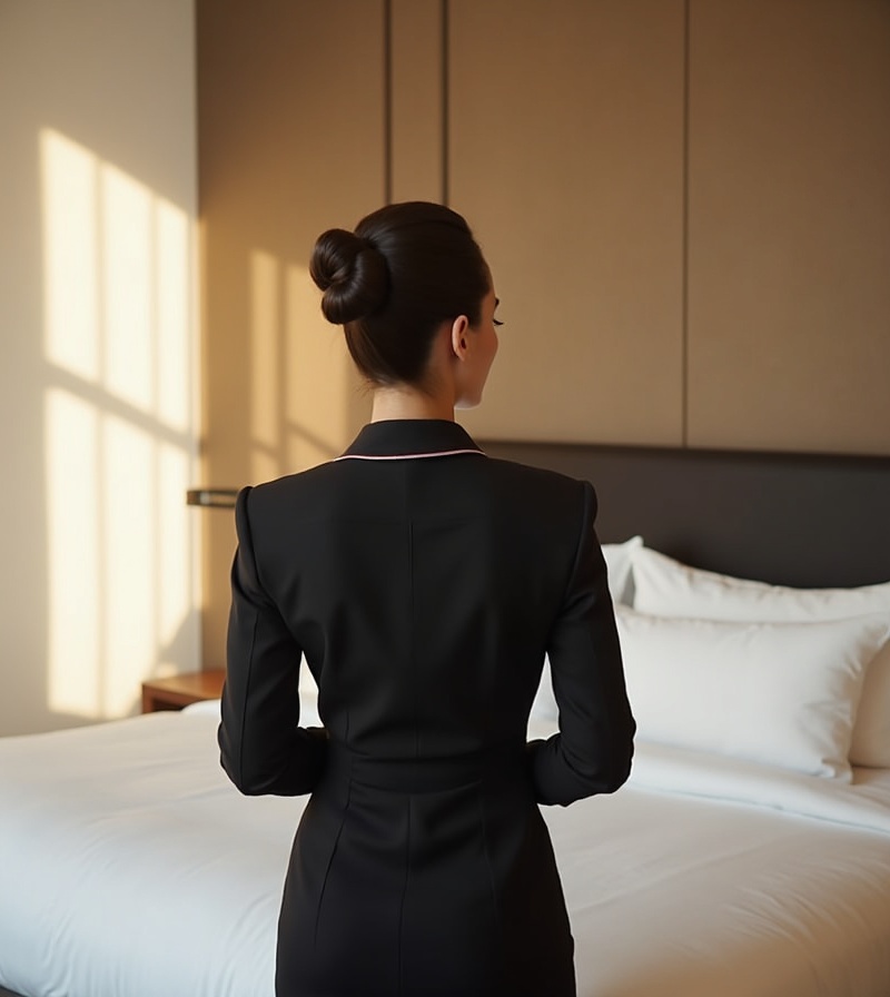 Housekeeping chambre hôtel 5 étoiles