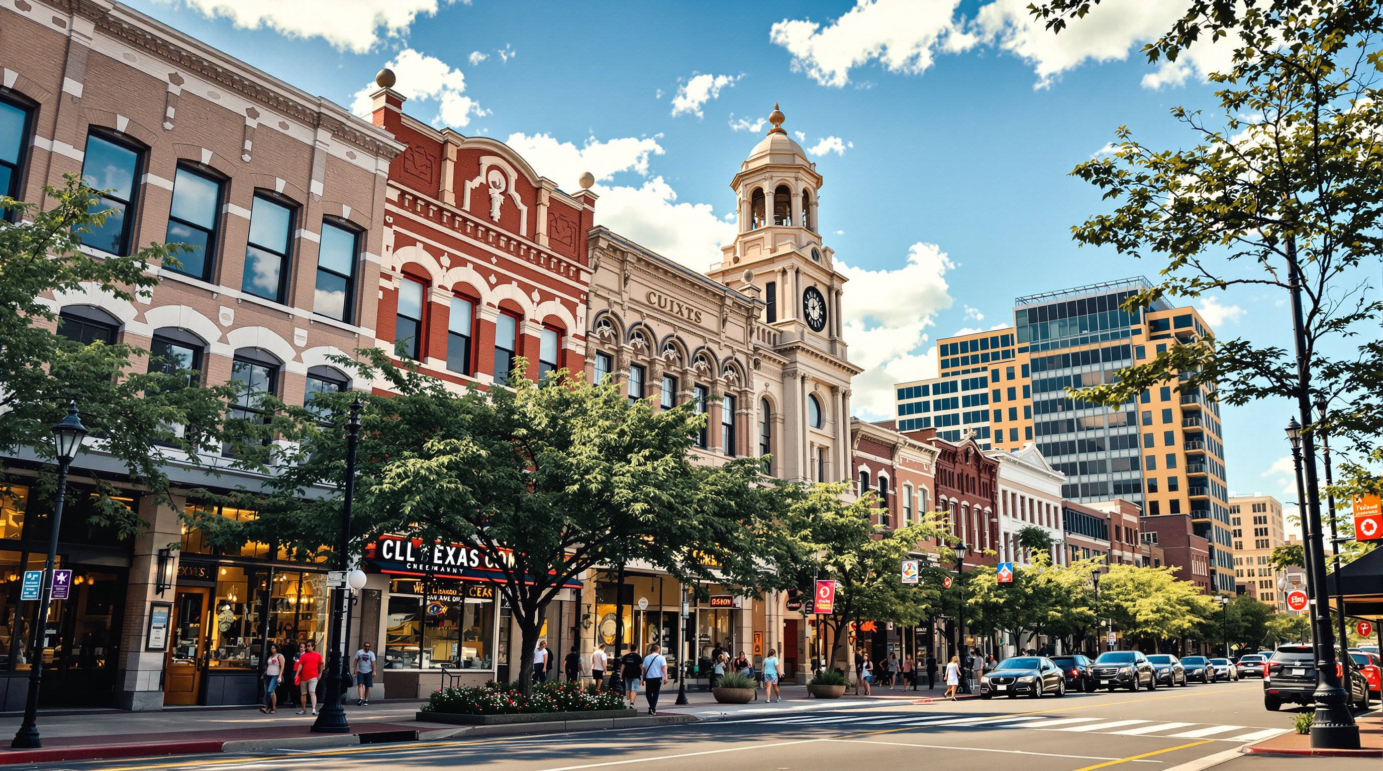 Historic Texas Main Street