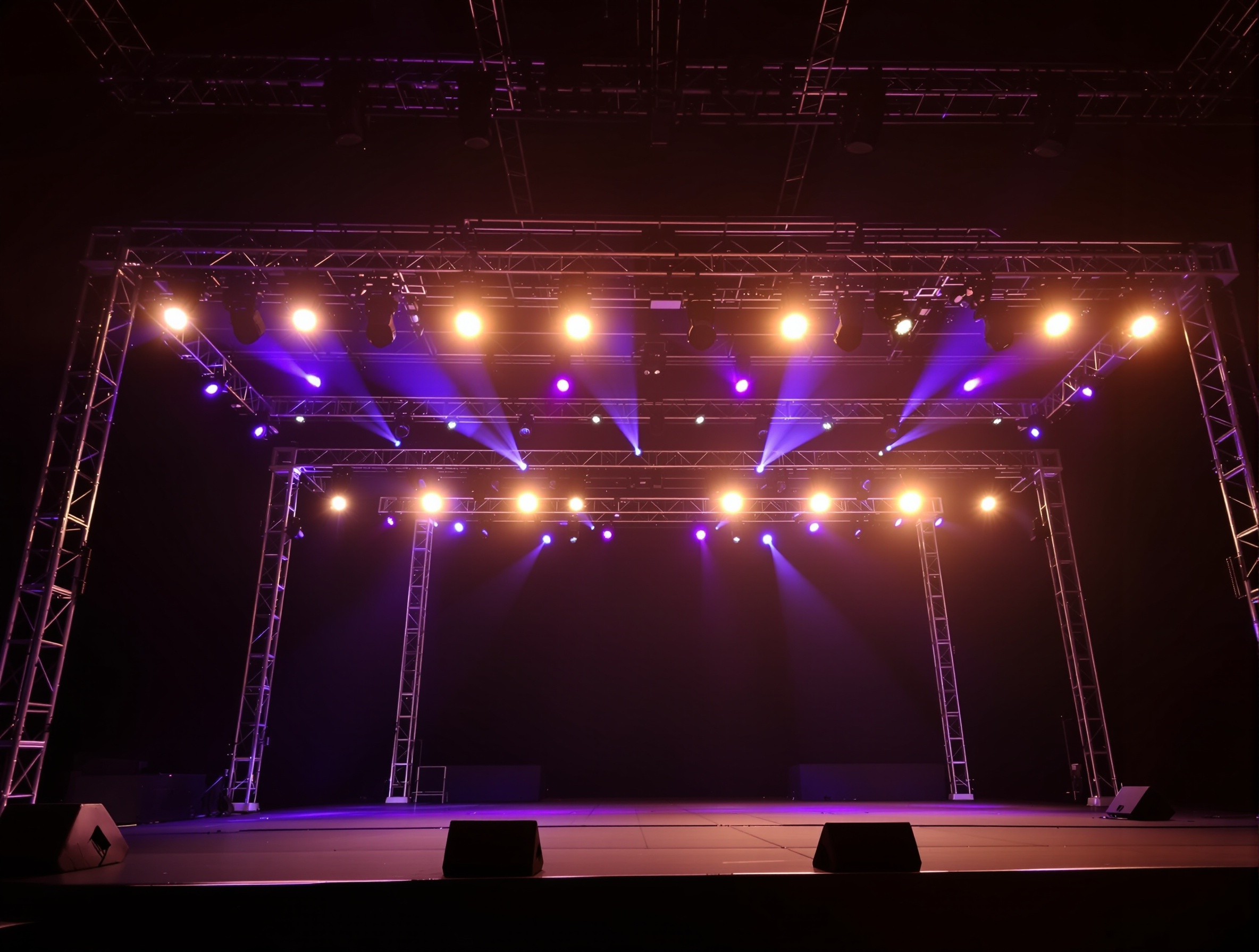 기업 행사 메인 무대