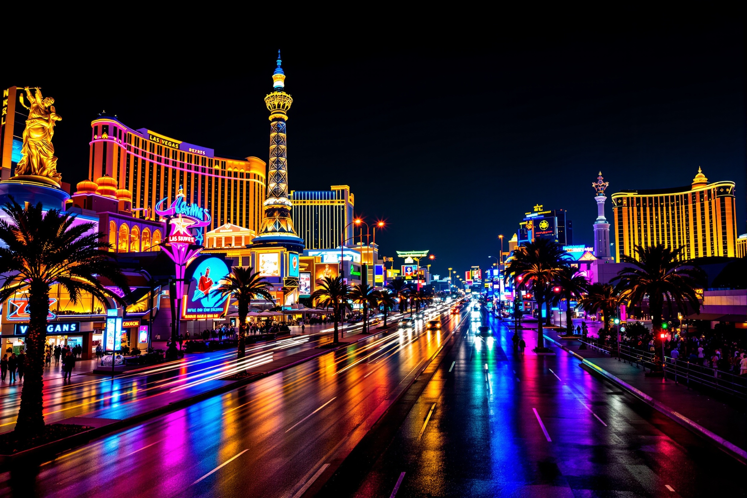 Las Vegas Strip at night