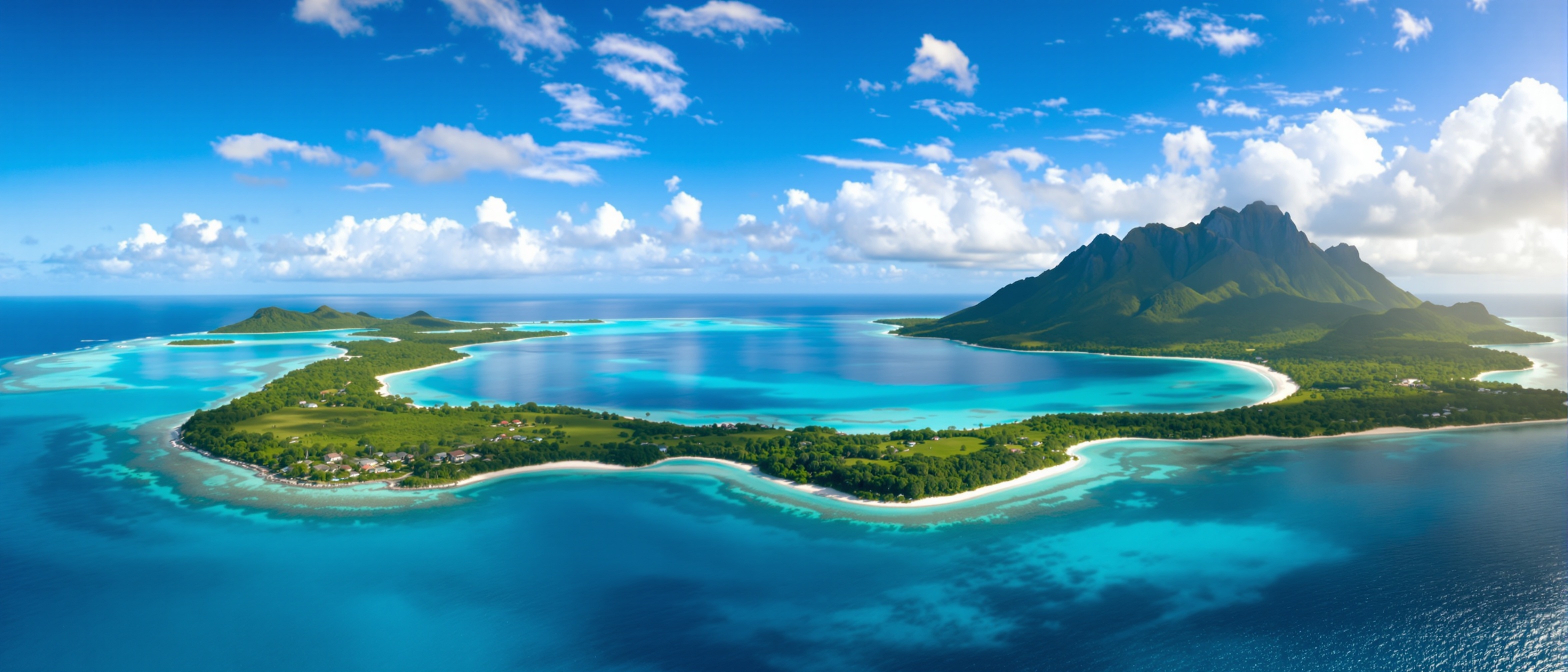 Dunk Island aerial view