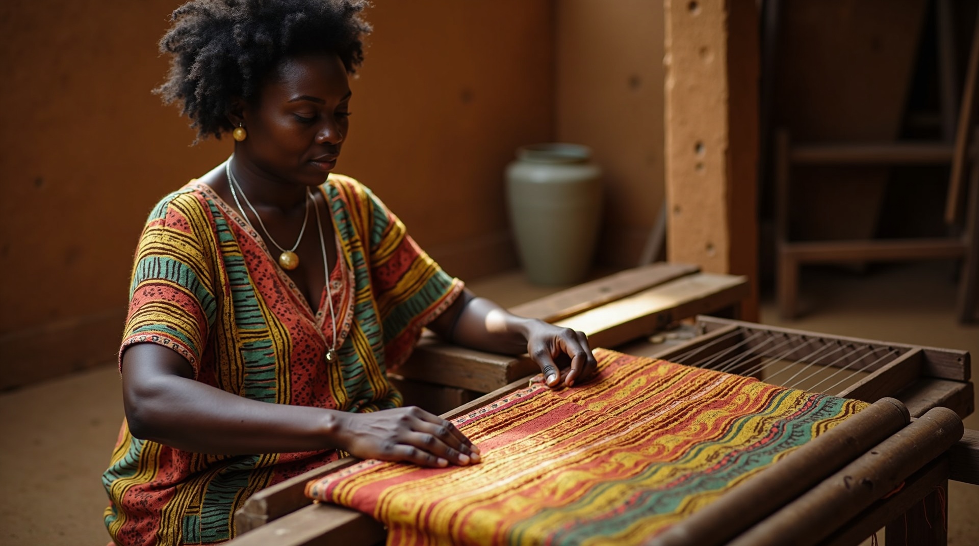 Handwoven Kente Textiles