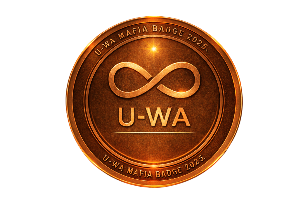U-WAマフィア ブロンズバッジ