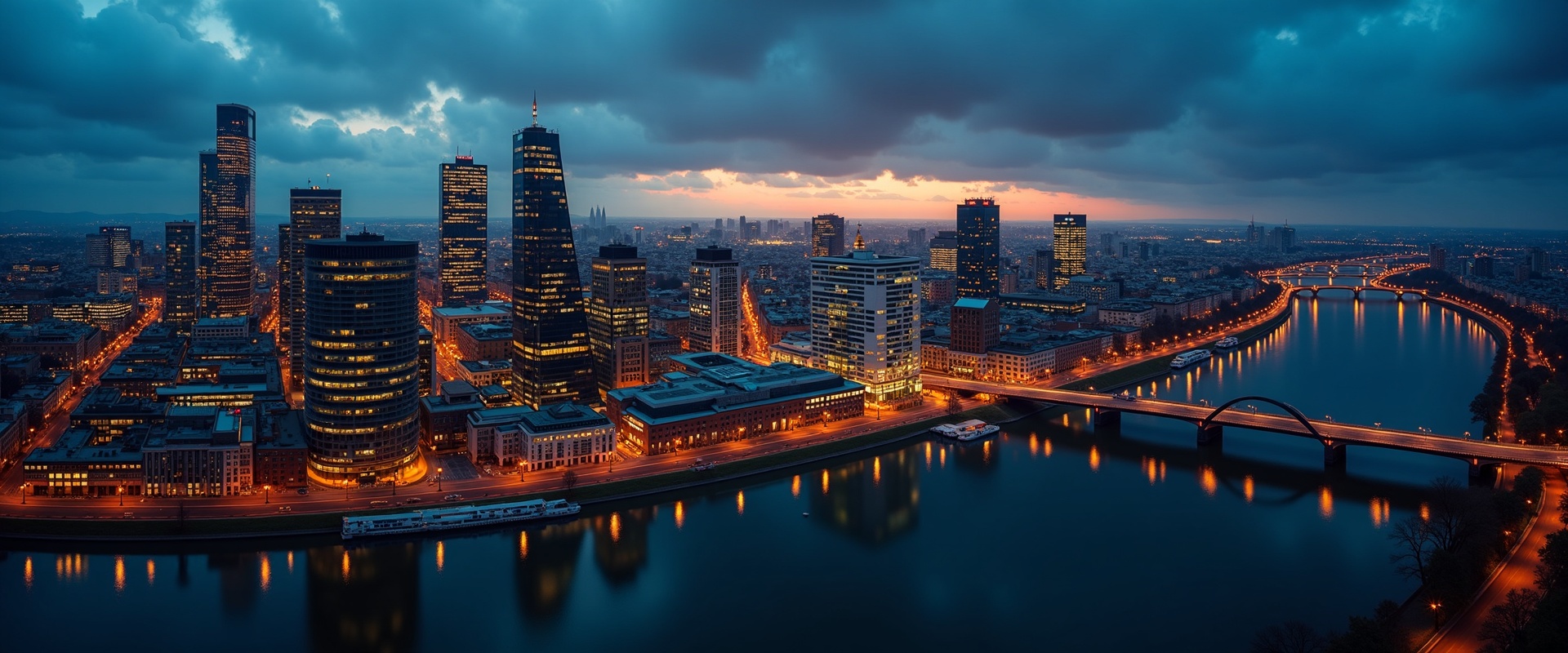 Frankfurt skyline