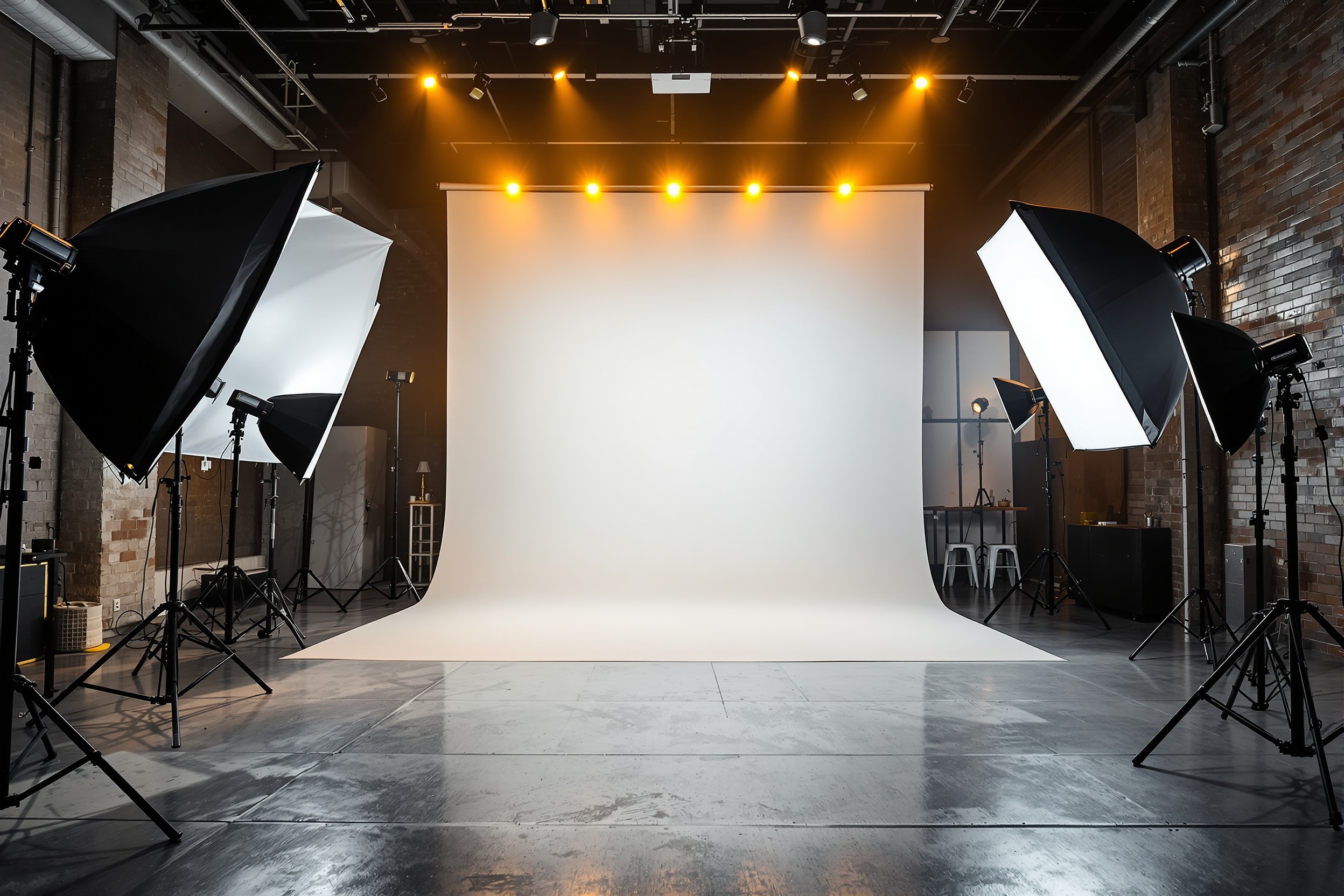 Premium professional studio interior