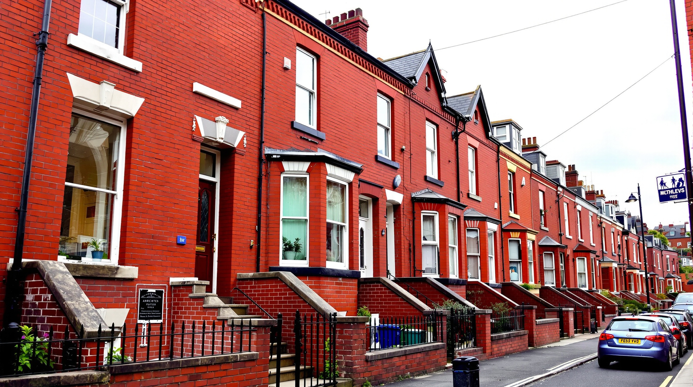 Victorian terraced houses in Manchester needing EV charger site survey