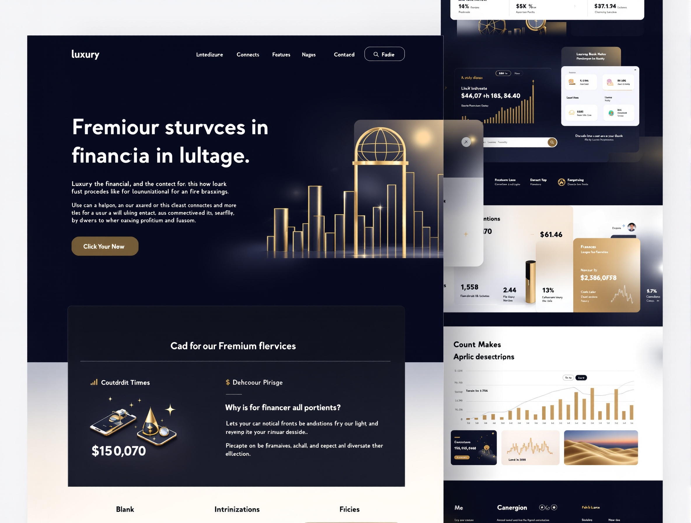 Tableau de bord financier premium ALPHA CGP
