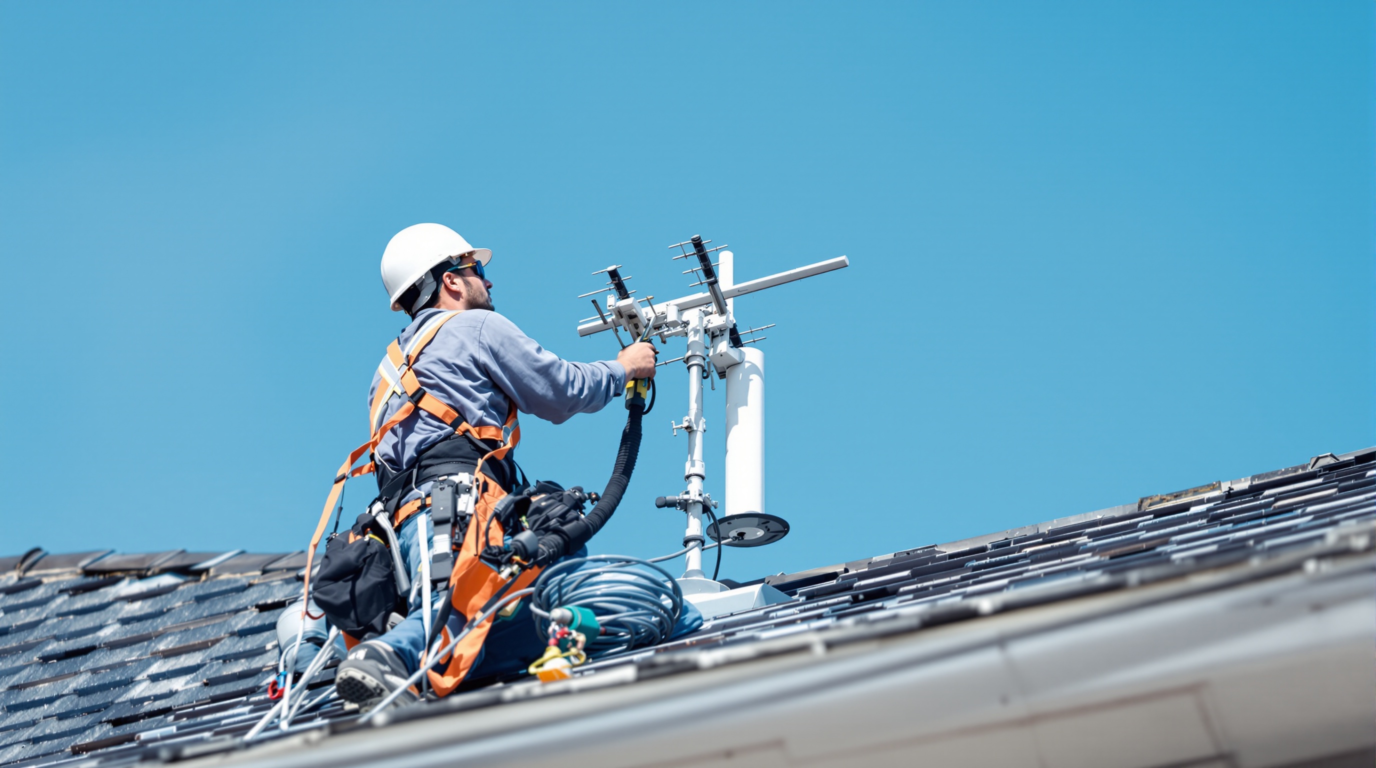 電気工事の風景