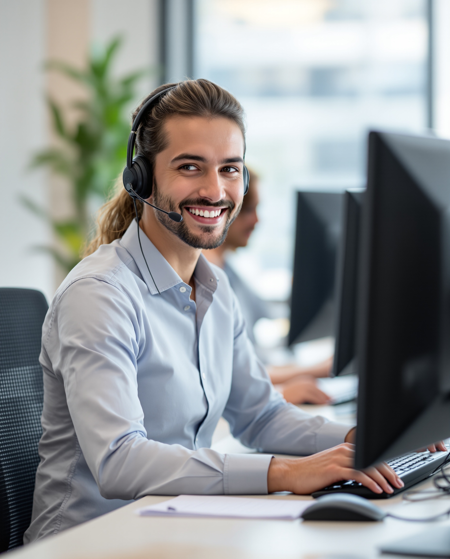 Onsite IT field technician working on server hardware in a data center